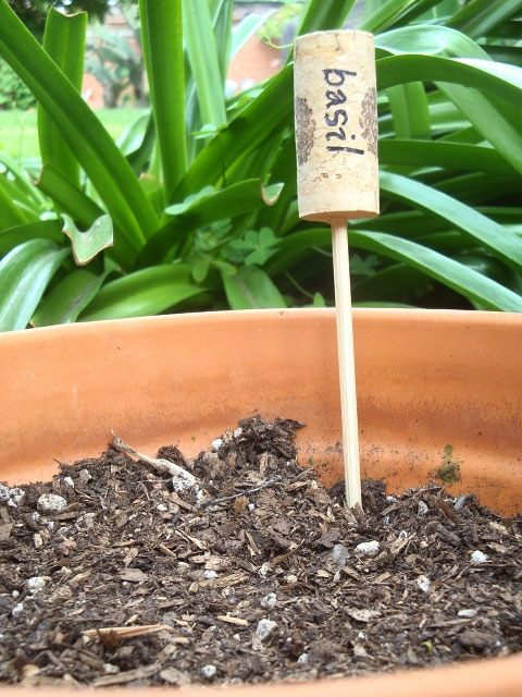 Etiquettes pour le jardin