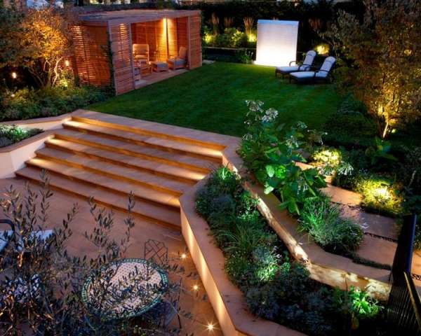 Jardin moderne vraiment classe