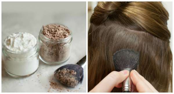 Shampoing sec fait maison