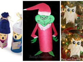 17 Activités de Noël DIY Enfants avec Rouleaux Papier Toilette