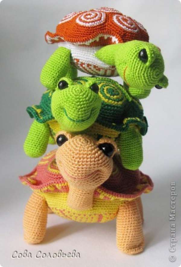 Peluches tortues