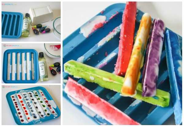 Crayons de bain