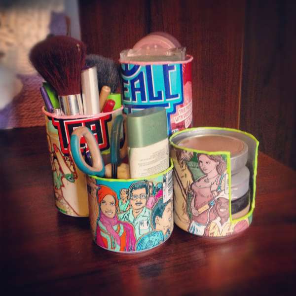 Rangement pour le maquillage