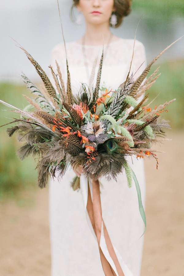 Bouquet de plumes