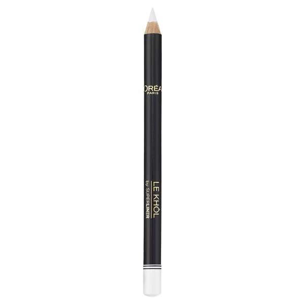 Utilisez un crayon blanc ou beige pour vos yeux