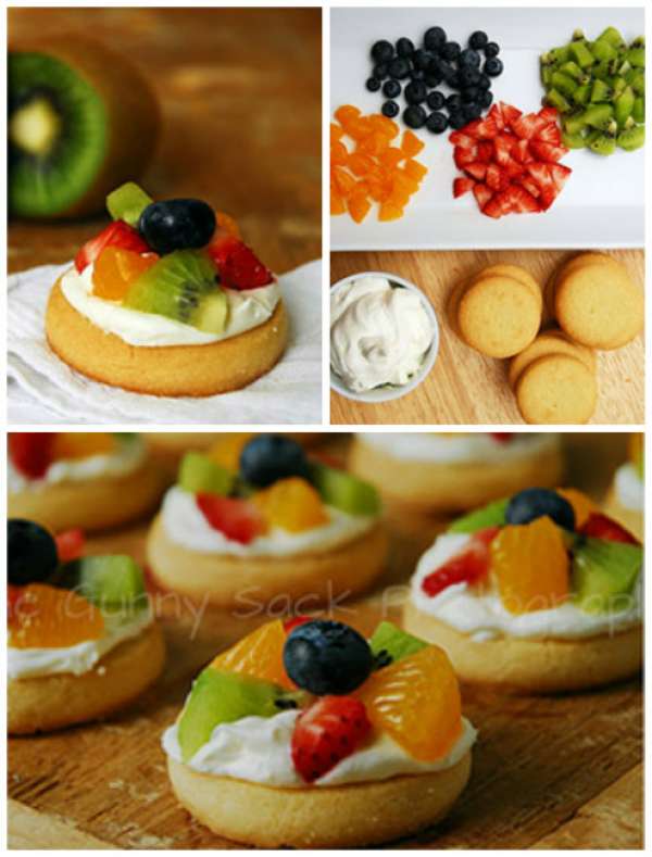 Mini tartes aux fruits