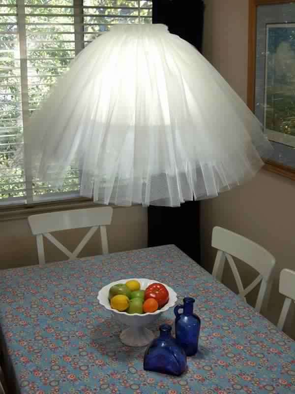 Lustre tutu en tulle