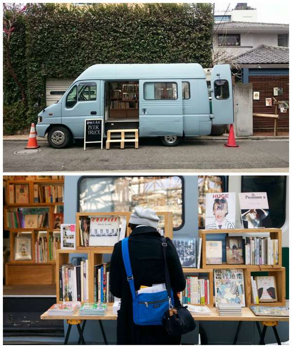 Une librairie mobile