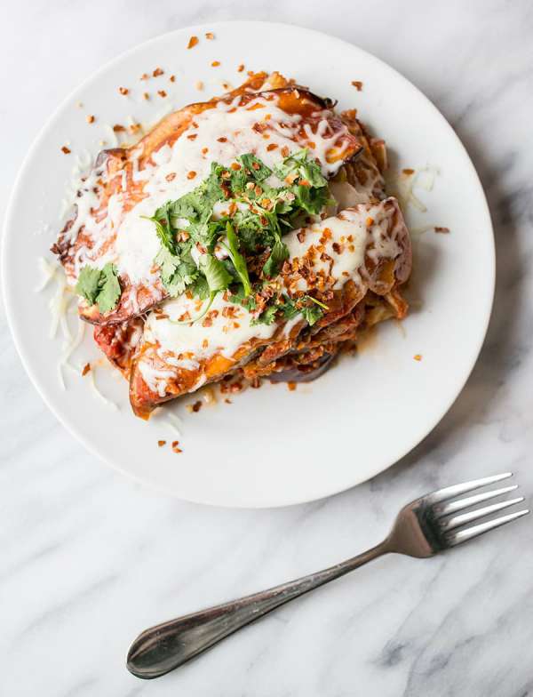 Lasagnes d'aubergines