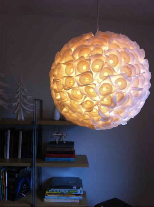 Lampe en papier