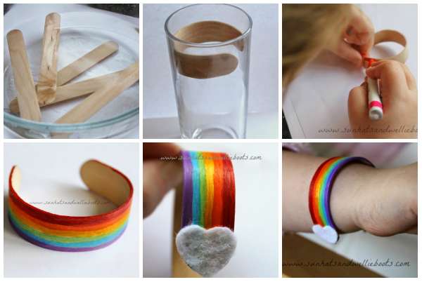 Bracelet arc-en-ciel