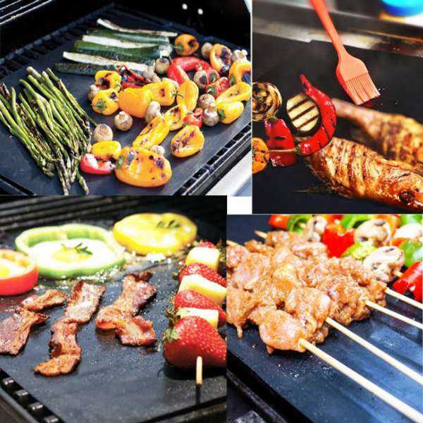 Tapis antiadhésif pour barbecue