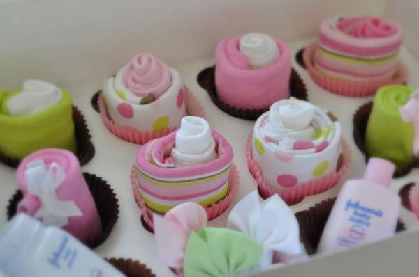 Le cupcakes de layette