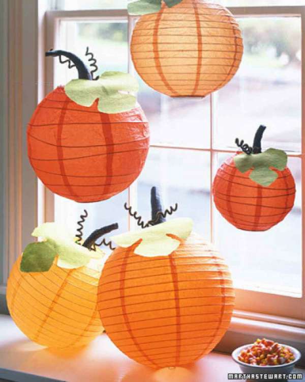 Lanternes citrouilles pour Halloween