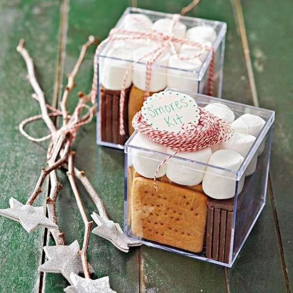 Kit de smores gourmand pour Noël