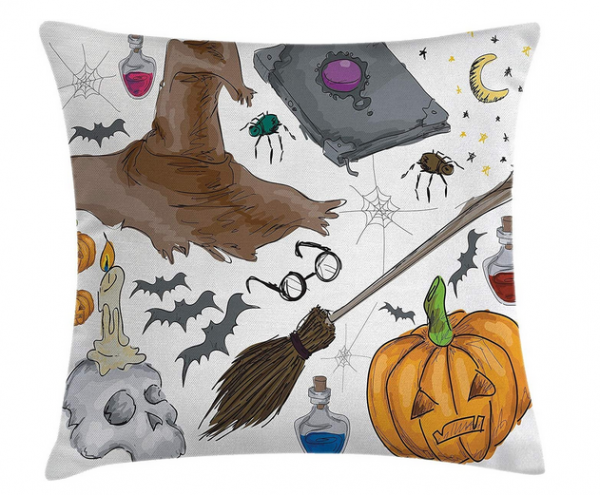 Housse de coussin design Halloween