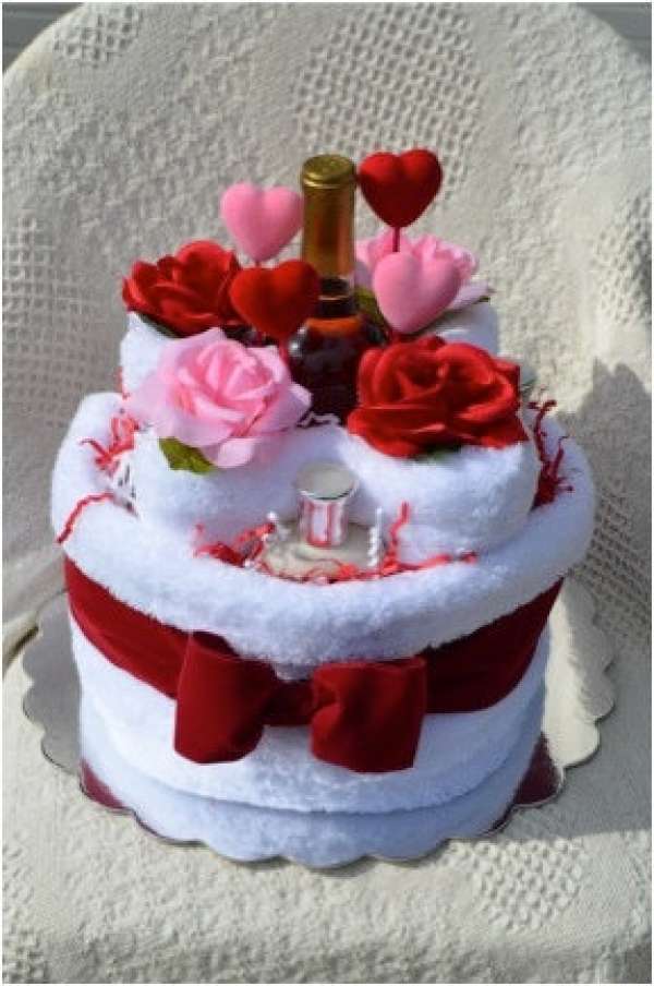 Gâteau spécial Saint-Valentin