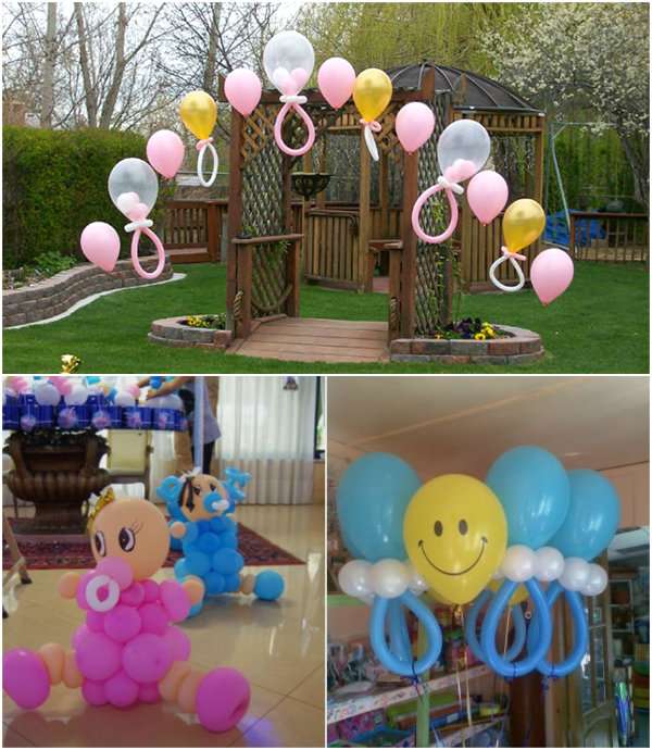 Des ballons pour la décoration