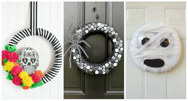 15 Couronnes DIY pour Halloween qui Donneront des Frissons