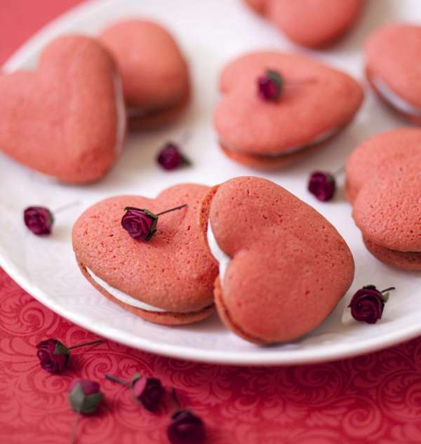 Macarons-coeurs