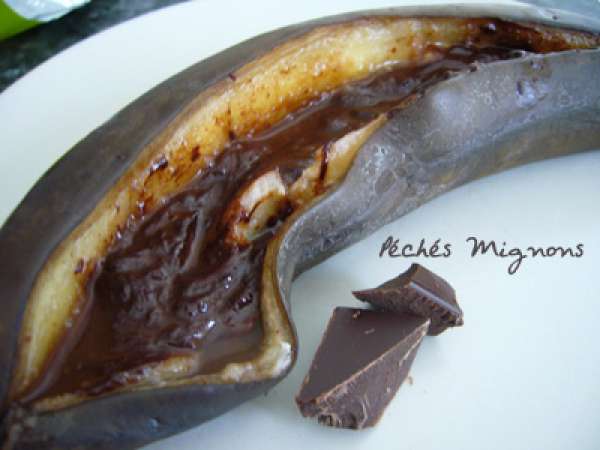 Banane au chocolat