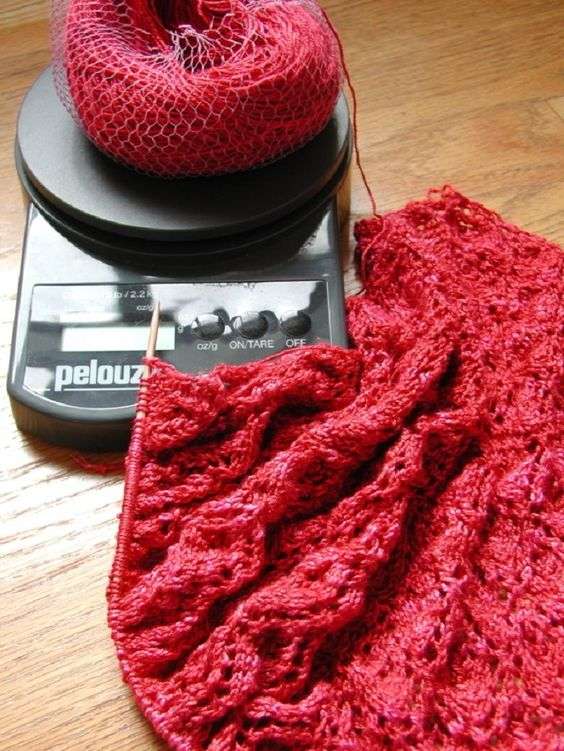 Filet pour les courses pour vous faciliter le tricot