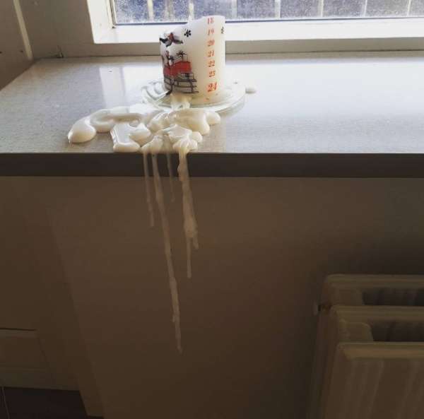 Cette drôle de bougie