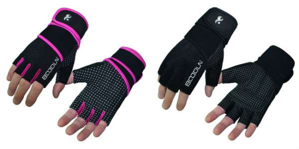 Des gants à poids antidérapant pour porter des poids plus facilement