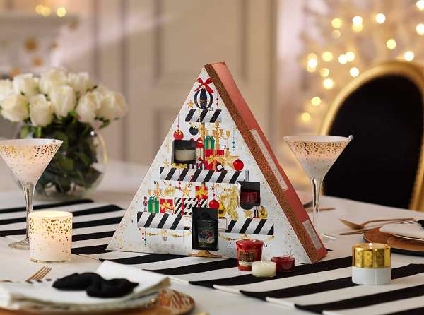 Calendrier de l'Avent bougies parfumées de Yankee Candle
