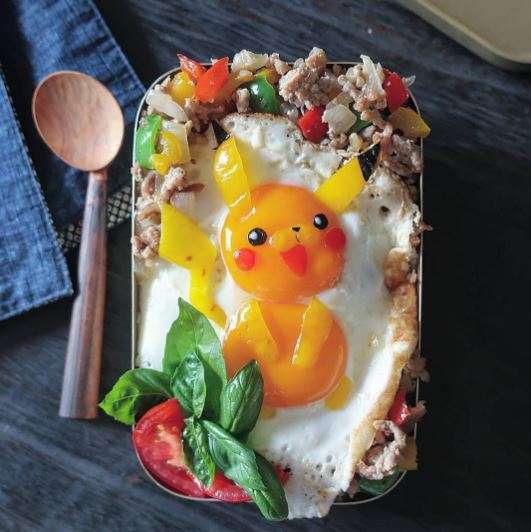 Un bento pour les chasseurs de Pokémons