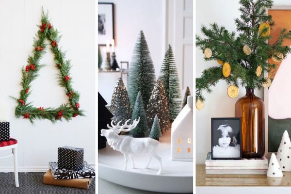 9 Idées Déco pour Remplacer le Sapin de Noël Traditionnel dans les Petits Espaces