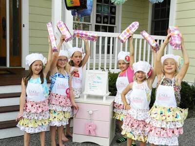 Une fête d'anniversaire pour les petits chefs en herbe