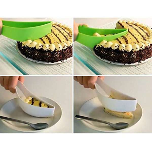 Couteau spécial gâteau pour couper et déplacer facilement chaque part de gâteau