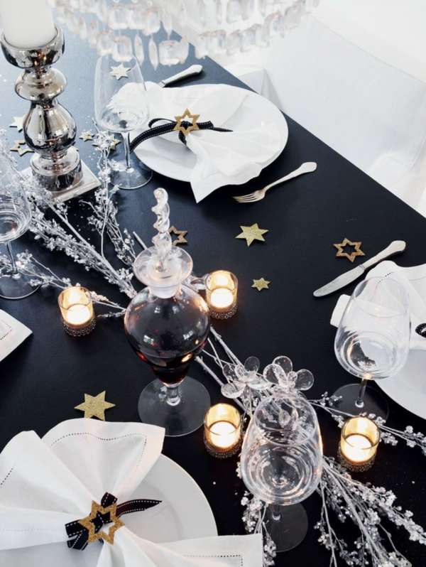 Décoration de table festive