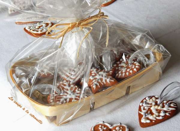 Biscuits de Noël en pain d'épices