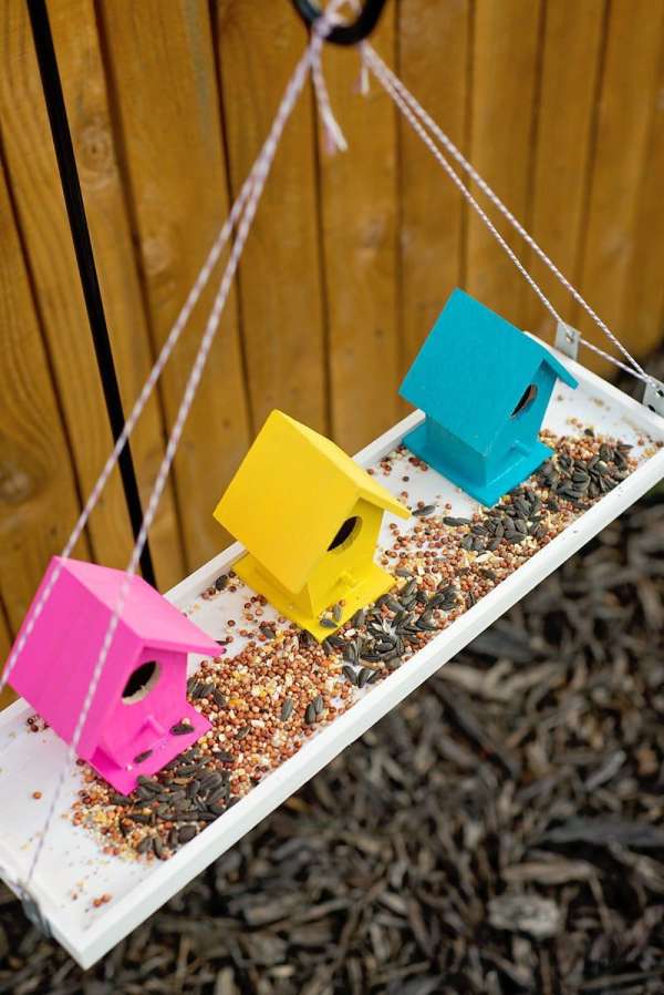 Adorables petites maisonettes pour nos amis les oiseaux