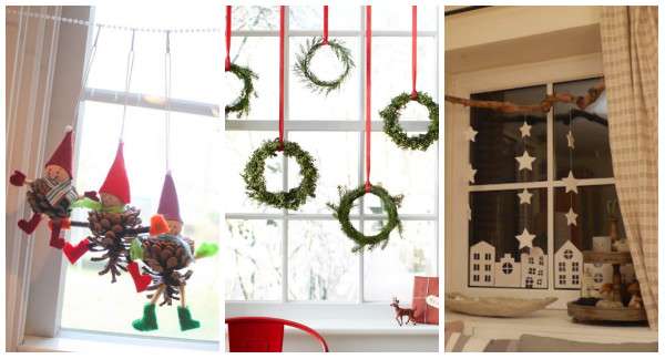 15 Idées Originales de Décorations de Fenêtres pour Noël
