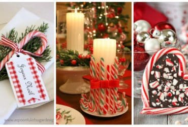 11 Décorations de Noël à Base de Sucres d'Orge