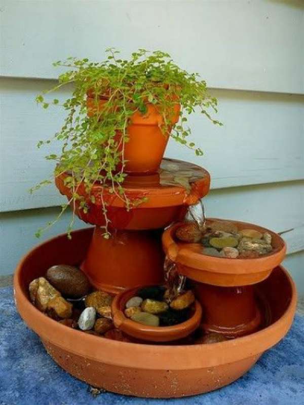 Fontaine décorative pour le jardin