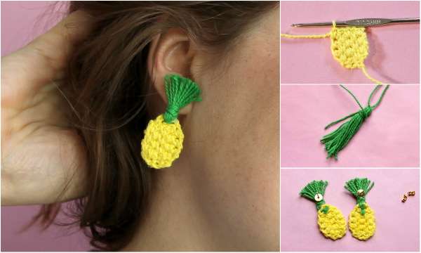 Boucles d'oreilles au crochet