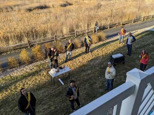 Une fête d'anniversaire pendant la pandémie