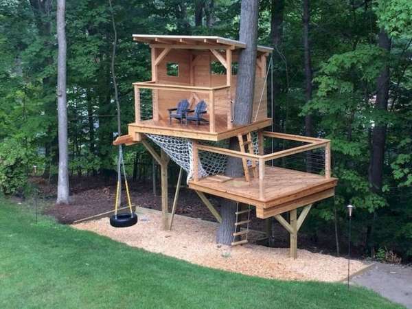 Une belle cabane aérée pour profiter de l'été