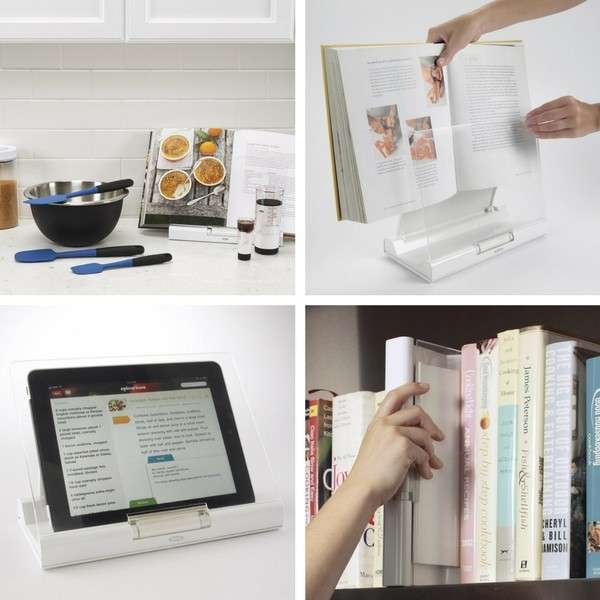 Simplifiez vous la vie avec ce support pliable pour livre ou tablette