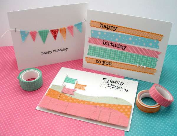 De jolies cartes d'anniversaire