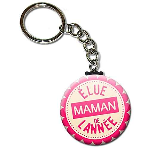 Porte clé élue maman de l'année