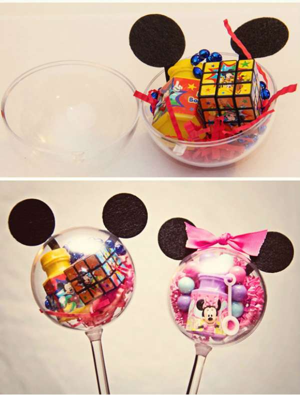 Boules Mickey et Minnie