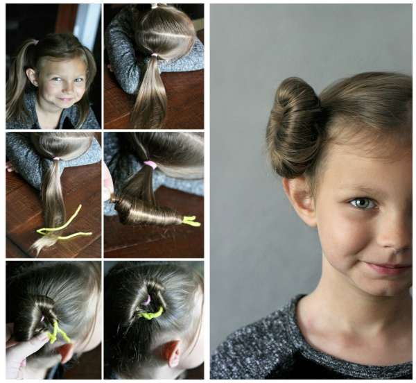 Coiffure de princesse Leia