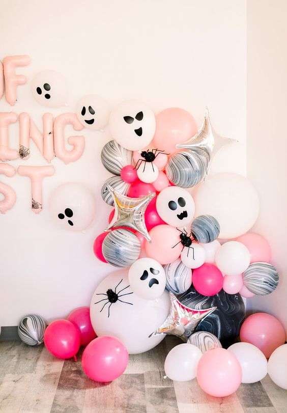 Customisez vos ballons et jouez avec les tons de rose