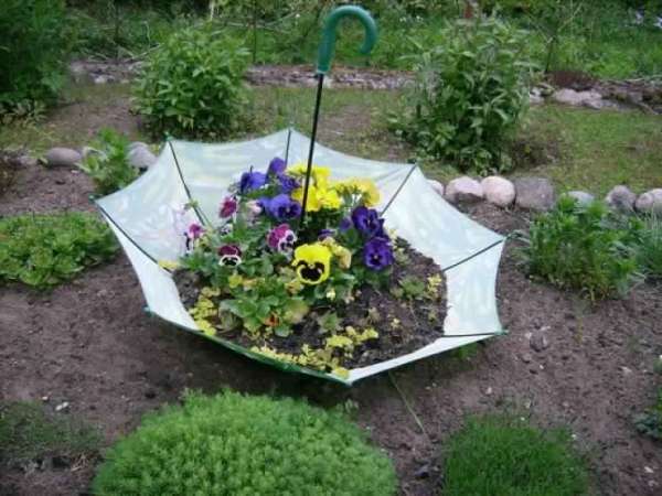 Jardinière parapluie