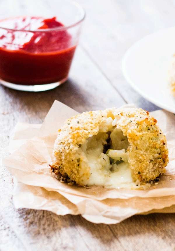 Boulettes de riz au four